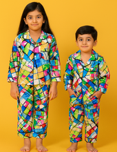 Load image into Gallery viewer, Kid Abstract Art Pj (updated on daraz)
