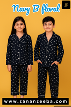 Load image into Gallery viewer, Navy B Floral (updated on daraz)
