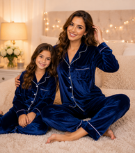 Load image into Gallery viewer, Blue velvet PJ
