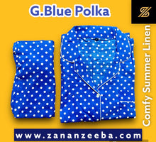 Load image into Gallery viewer, G Blue Polka (updated on daraz)

