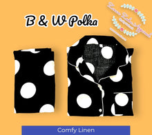 Load image into Gallery viewer, B &amp; W polka (updated on daraz)
