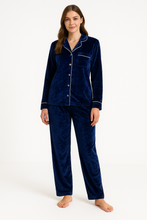 Load image into Gallery viewer, Blue velvet PJ
