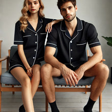 Load image into Gallery viewer, Black Suit Half Sleeves &amp; Short (updated on etsy/ daraz)
