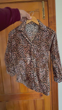 Load and play video in Gallery viewer, Cheetah winter velvet pj (Adult &amp; Kid Matching)
