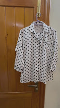 Load and play video in Gallery viewer, White Black Polka (updated on etsy &amp; daraz)
