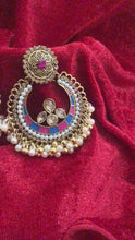 Load and play video in Gallery viewer, Multi Moon Colour Earrings
