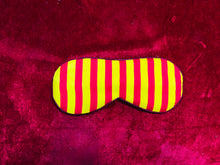 Load image into Gallery viewer, Red Stripes Headband &amp; Eyemask
