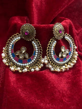Load image into Gallery viewer, Multi Moon Colour Earrings
