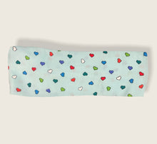 Load image into Gallery viewer, MULTI HEART Headband &amp; Eyemask
